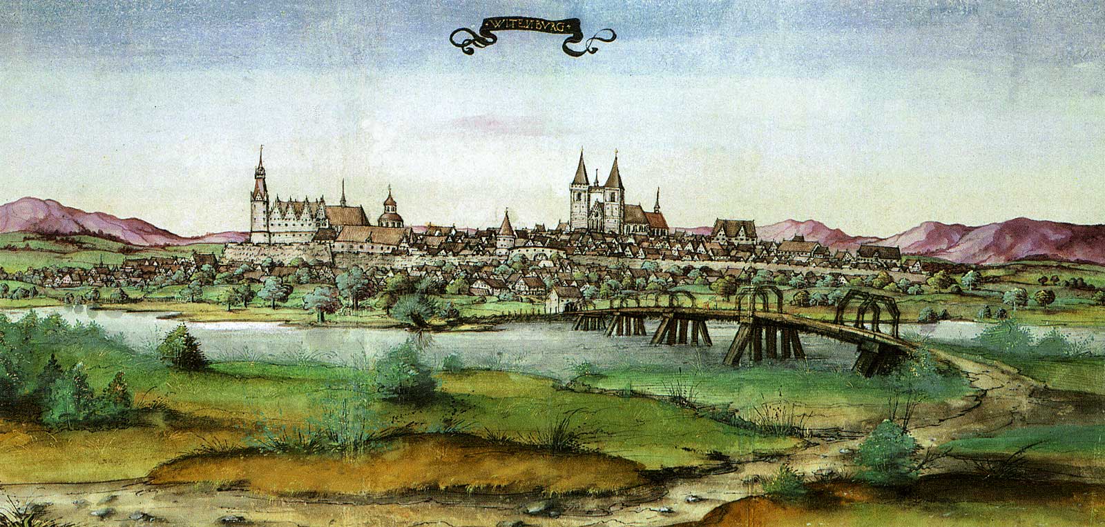 Wittenberg in 1536